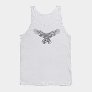 Flying owl Tank Top